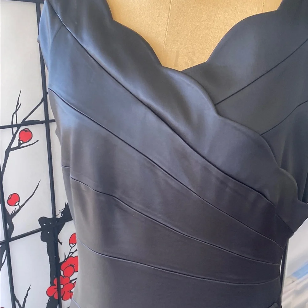 Jax Black Sheath Dress Sweetheart Neckline - Picture 3 of 4